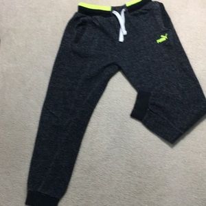 Boys Puma joggers